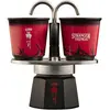 Bild von Bialetti Espressokanne Stranger Things, mit 2 Espressotassen, Espressokocher, Mehrfarbig