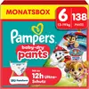 Bild von Pampers Baby-Dry Pants Paw Patrol (Gr. 6, Monatsbox, 138 Stk.)