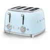 Bild von Smeg 50' Style Tsf03pbeu Toaster 4 Schlitze