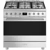 Bild von Smeg C9gmx2 90 Cm Gasherd Mit Backofen 6 Brennern