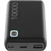 Bild von Cellularline Essence (10000 mAh, 12 W, 37 Wh), Powerbank, Schwarz