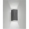 Bild von Fabas Luce, Gartenbeleuchtung, LULY DARK GREY LED Wandleuchte 6W warmweiss Dunkel Grau 6561-22-794