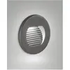 Bild von Fabas Luce, Gartenbeleuchtung, WINK DARK GREY LED Stufenbeleuchtung 3W warmweiss Dunkel Grau 6573-02-294
