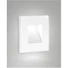 Bild von Fabas Luce, Gartenbeleuchtung, SWAY WHITE LED Stufenbeleuchtung 3W warmweiss Weiss 6574-02-254