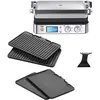 Bild von Braun MultiGrill 9 CG9043 srebrno-czarny, Kontaktgrill, Schwarz, Silber