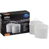 Bild von Braun Wasserfilter Set SET BRSC006 (2x), Wasserfilter, Weiss