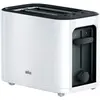 Bild von Braun HT3000WH Toaster 2 Scheibe(n), Toaster, Weiss, Schwarz