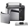 Bild von Braun HT5015 BK, Toaster, Schwarz, Silber
