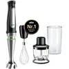 Bild von Braun MultiQuick 7 MQ7025X, Stabmixer, Schwarz, Silber