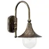 Bild von Ideal lux, Gartenbeleuchtung, CIMA Wandleuchte E27 dimmbar Schwarz IP43 024134 (E27, IP43, IP44)