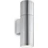 Bild von Ideal lux, Gartenbeleuchtung, GUN Wandleuchte GU10 2-fach dimmbar Aluminium IP44 033013 (GU10, IP44)