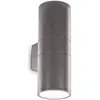 Bild von Ideal lux, Gartenbeleuchtung, GUN Wandleuchte E27 2-fach dimmbar Anthrazit IP54 236858 (E27, IP54)