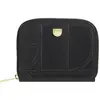 Bild von Dudu, Damen, Portemonnaie, Up Geldbörse Leder 10 cm, Schwarz