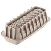 Bild von Silikomart Moule en Silicone - Bûche quenelle, Backform, Beige, Grau