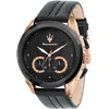 Bild von Maserati, Armbanduhr, Traguardo, Rosa, (Analoguhr, Chronograph, 45 mm)