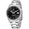 Bild von Maserati, Armbanduhr, Competizione, Silber, (Analoguhr, 43 mm)