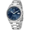 Bild von Maserati, Armbanduhr, Competizione, Silber, (Analoguhr, 43 mm)