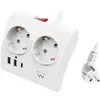 Bild von Ewent Ew3870 Usb A/c Steckdosenleiste Mit 2 Steckdosen