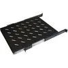 Bild von Wp Sliding shelf 1U, 600 mm depth, black, Serverschrank Zubehör, Schwarz