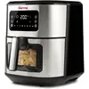 Bild von Girmi FG8800 Friteuse Single 6,5 L Unabhängige 1700 W Heissluftfritteuse Schwarz, Stahl i, Fritteuse, Schwarz, Silber