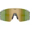 Bild von Bliz, Unisex, Sportbrille, P003 (Transparent White, Braun W GREEN MULTI), Weiss