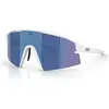Bild von Bliz, Unisex, Sportbrille, P006 (matt white, Smoke/Blue Multicolor), Weiss