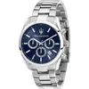 Bild von Maserati, Armbanduhr, Attrazione, Silber, (Chronograph, 43 mm)