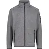 Bild von CMP Campagnolo, Herren, Outdoorjacken, Strick Fleece Jacke (54, XL), Grau, XL, 54