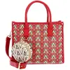 Bild von Valentino by Mario Valentino, Damen, Handtasche, TONIC-VBS69902-ROSSO-MULTI, Rot, Mehrfarbig