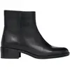 Bild von Weiche Lederstiefeletten für Damen Geox Camexia Schwarz 39,5