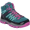 Bild von CMP Campagnolo, Unisex, Wanderschuhe, Rigel MID WP (37), Grün, Schwarz, Pink, Blau