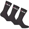 Bild von FILA, Damen, Socken, Socken, Schwarz, (3er Pack, 35 - 38)