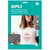 Bild von Apli, Kopierpapier, Druckerpapier 4128 10 Blatt Weiss A4 Textil (A4, 100 g/m²)