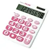Bild von Milan, Taschenrechner, o Taschenrechner 8 Positionsrechner zwei Tasten weiss-rosa (Batteriebetrieb)