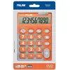 Bild von Milan, Taschenrechner, Taschenrechner Touch Duo 10-stelliger orangefarbener Taschenrechner (Batteriebetrieb)