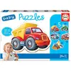Bild von Educa Baby Puzzles Vehicles 2x2/2x3/4 Teile (2 Teile)