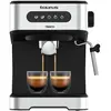 Bild von Taurus Express-Kaffeemaschine TRENTO Stahl 1,5 L, Siebträgermaschine, Silber, Schwarz