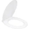 Bild von EDM, WC Deckel, Toilettenabdeckung 01512 Weiss PVC
