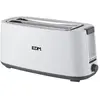Bild von EDM Toaster 07799 White Design 1400 W Doppelnut, Toaster, Weiss