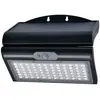 Bild von EDM, Gartenbeleuchtung, Wandleuchte 31849 Schwarz 6 W 430 Lm 6500 lm Bewegungsmelder Solar (6500 K) (430 lm, IP44)