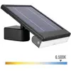 Bild von EDM, Gartenbeleuchtung, Wandleuchte 31854 Schwarz 6 W 720 Lm LED Solar (6500 K) (720 lm, IP65)
