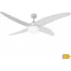 Bild von EDM Caspio weisser Deckenventilator Leistung: 60w Flügel: ø132cm mit Fernbedienung, Ventilator, Weiss