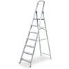 Bild von EDM, Leiter + Gerüst, Aluminium domestic stepladder 7 steps (Stehleiter, 50 cm)