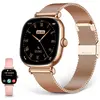 Bild von KSIX Iria Smartwatch für Damen mit AMOLED-Display und 4-tägiger Akkulaufzeit (43.18 mm, ohne SIM), Smartwatch