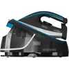 Bild von Black & Decker Black+Decker Dampfgenerator BXSS2401E (2400W), Bügeleisen, Schwarz, Weiss, Blau