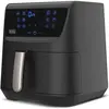 Bild von Black & Decker Black+Decker BXAF5500E 1800 Watt fettfreie Fritteuse schwarz, Fritteuse, Schwarz