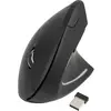 Bild von Tooq Technology Ergonomische vertikale kabellose Maus Tooq TQMWG-1104-B (Schwarz) (Kabellos), Maus, Schwarz