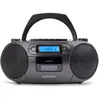 Bild von Aiwa BBTC-550BK portable stereo system Digital Black (FM, PLL, Bluetooth, Radio Frequency (RF)), Radio, Schwarz