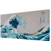 Bild von Spielteppich Erik The Great Wave of Kanagawa Hokusai Bleu 80x35 cm