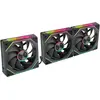 Bild von Mars Gaming Mf-Linkfinitykit2 (120 mm, 3x), PC Lüfter, Schwarz, Mehrfarbig